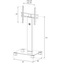 Стойка SONOROUS PL 2510-B-HBLK