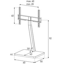 Стійка SONOROUS PL 2700-GRP-SLV