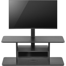 Тумба со стойкой OFFICEPRO TVS635 37"-80" Black