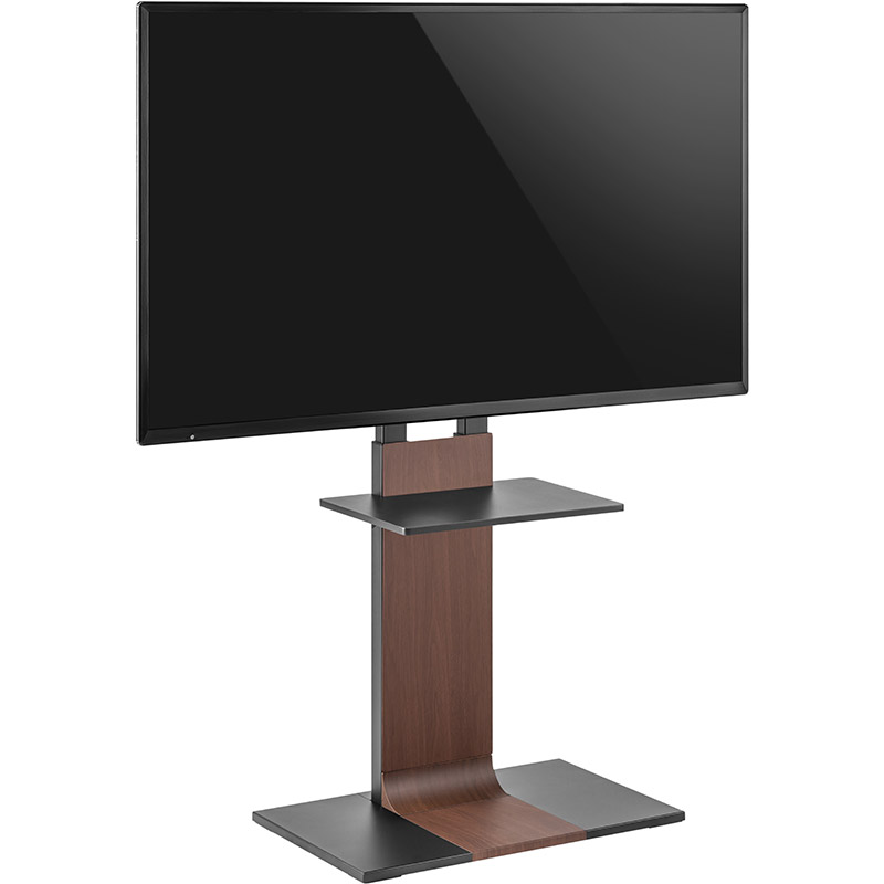 В Україні Стійка OFFICEPRO TVS535 37"-80" Black/Walnut wood