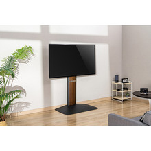 Стойка OFFICEPRO TVS535 32"-85" Black/Walnut wood