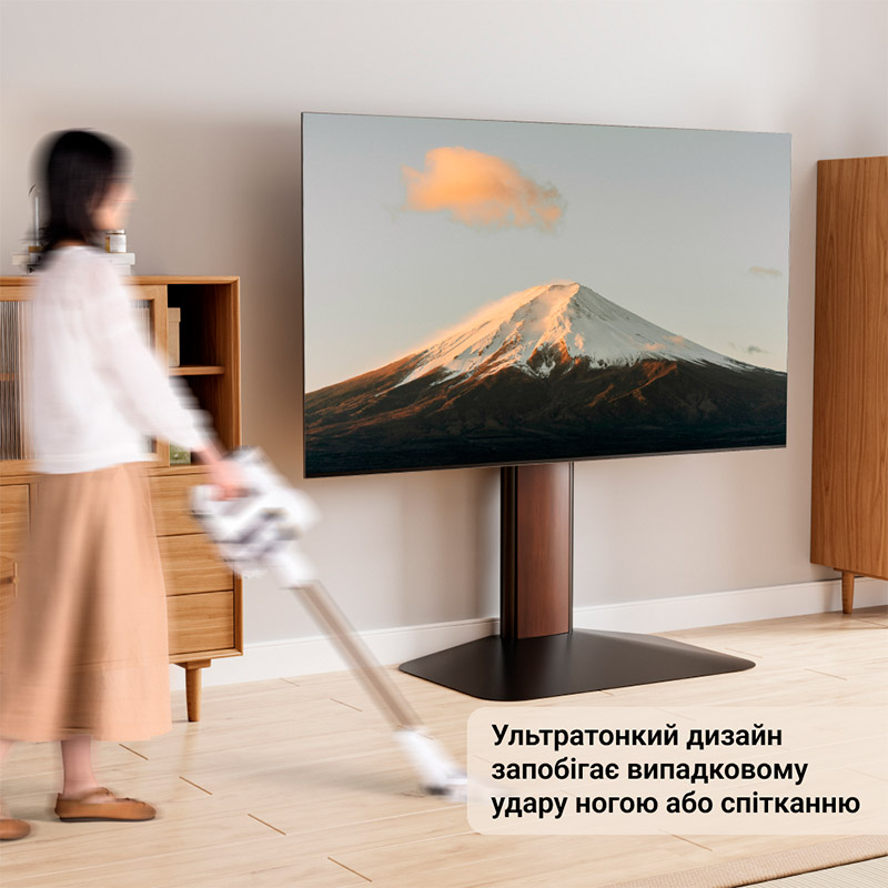 В Украине Стойка OFFICEPRO TVS535 32"-85" Black/Walnut wood