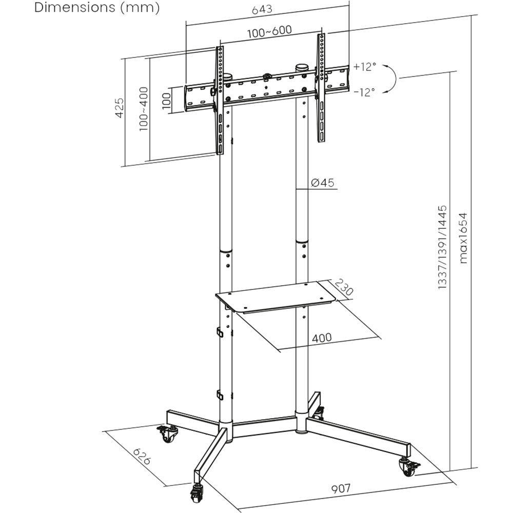 Заказать Стойка ITECH T1042TE