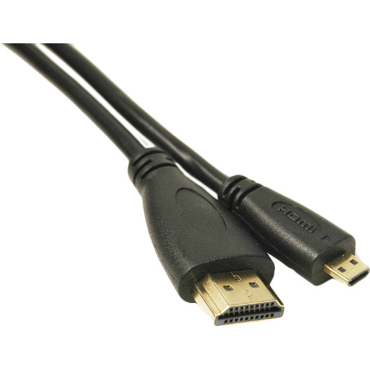 Кабель POWERPLANT HDMI - micro HDMI, 2 м (KD00AS1274)