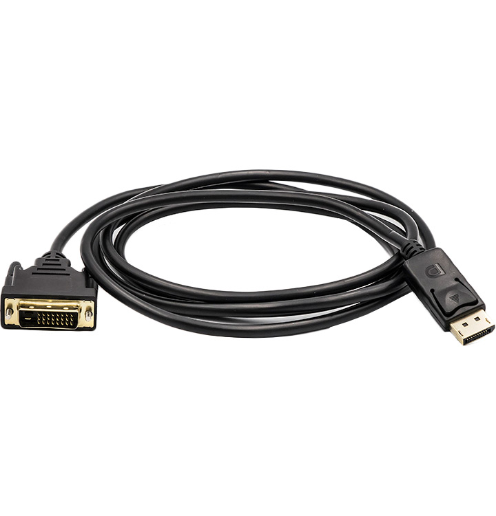 Кабель POWERPLANT DisplayPort - DVI, 1.8 м (CA911158)