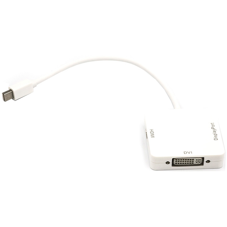 Переходник POWERPLANT mini DisplayPort - DP/HDMI/DVI 0.2 м (CA911097)