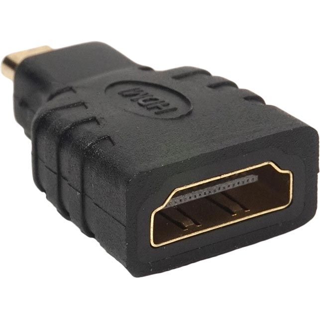 Переходник POWERPLANT HDMI - micro-HDMI Black (KD00AS1298) Вид переходник