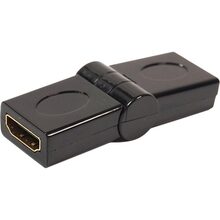 Переходник PowerPlant HDMI - HDMI Black (KD00AS1299)