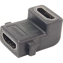 Перехідник POWERPLANT HDMI AF - HDMI AF Black (KD00AS1304)