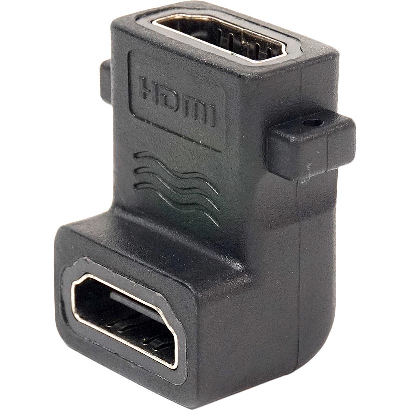 Перехідник POWERPLANT HDMI AF - HDMI AF Black (KD00AS1304) Вид перехідник