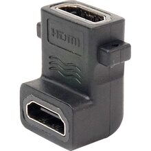 Переходник POWERPLANT HDMI AF - HDMI AF Black (KD00AS1304)