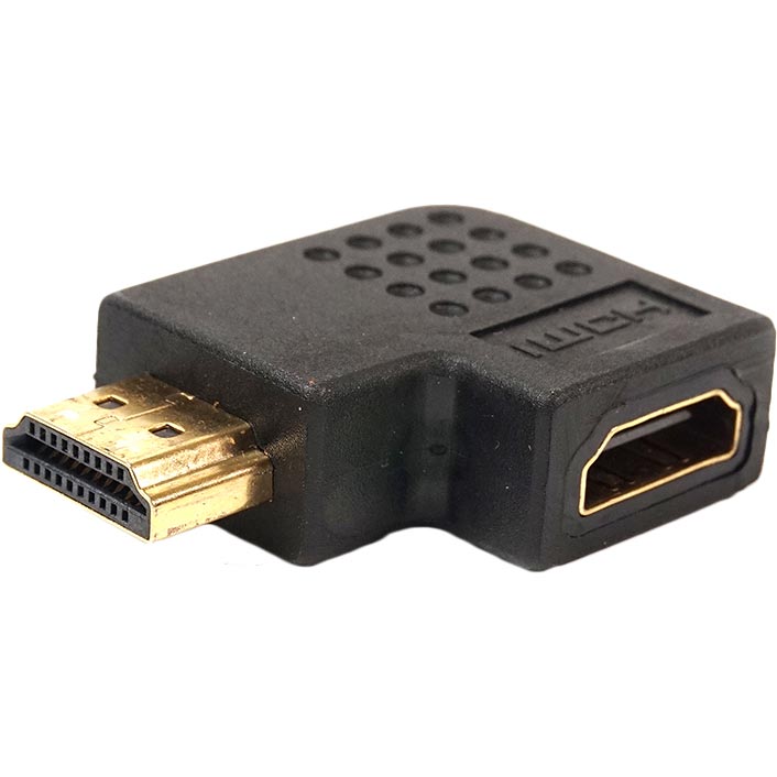 Переходник POWERPLANT HDMI AF - HDMI AM Black (KD00AS1302)