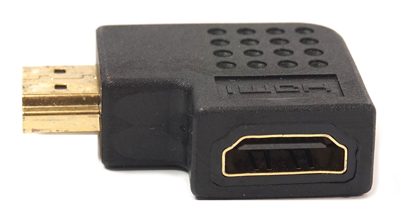 Перехідник POWERPLANT HDMI AF - HDMI AM Black (KD00AS1302) Вид перехідник