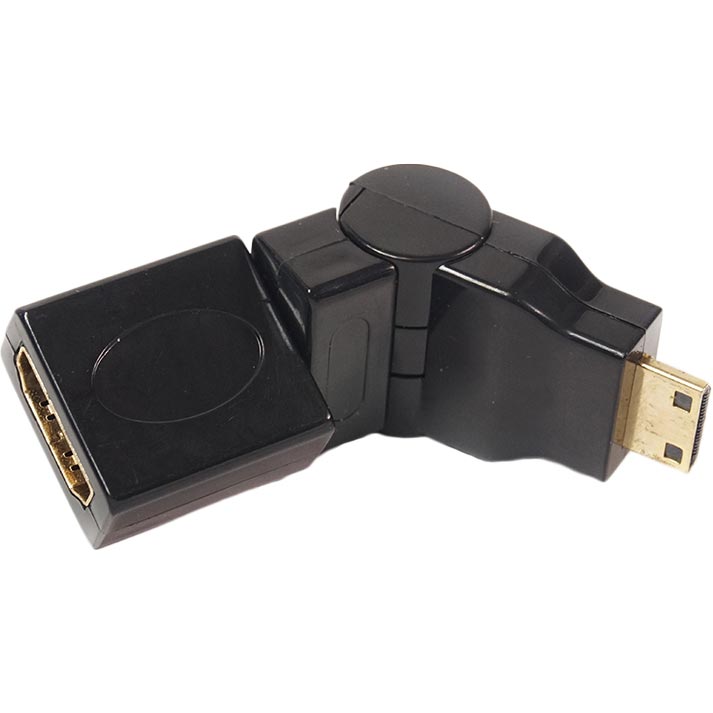 Переходник POWERPLANT HDMI AF - mini-HDMI AM Black (KD00AS1300) Тип разъема mini HDMI - HDMI