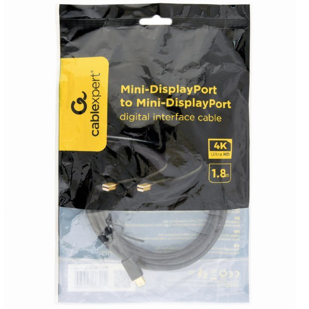 Кабель CABLEXPERT mini DisplayPort - mini DisplayPort 1.8 м (CCP-mDPmDP2-6) Вид кабель