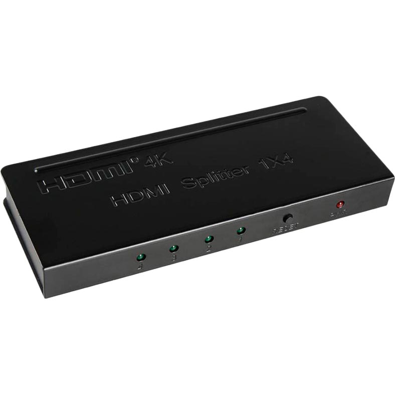 Спліттер PowerPlant HDMI - 4 х HDMI Black (CA911509) Тип роз'єму HDMI - 4 х HDMI