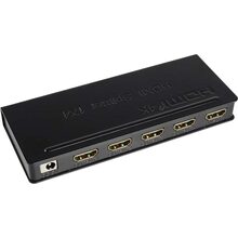 Сплиттер PowerPlant HDMI - 4 х HDMI Black (CA911509)