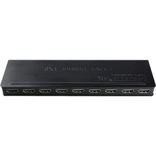 Спліттер PowerPlant HDSP8-M HDMI - 8 х HDMI Black (CA911516)