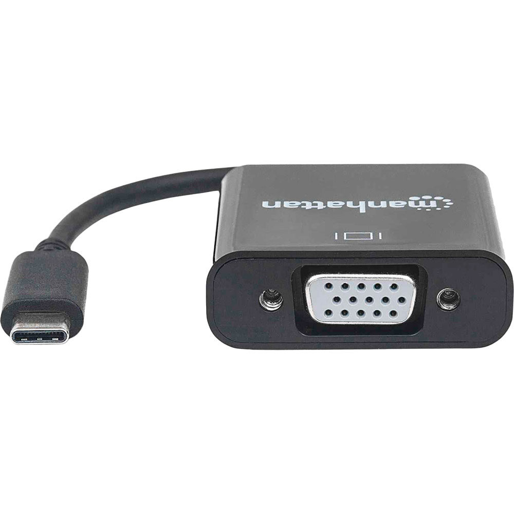 Перехідник Manhattan USB Type-C - VGA 0.08 м Black (151771) Вид перехідник
