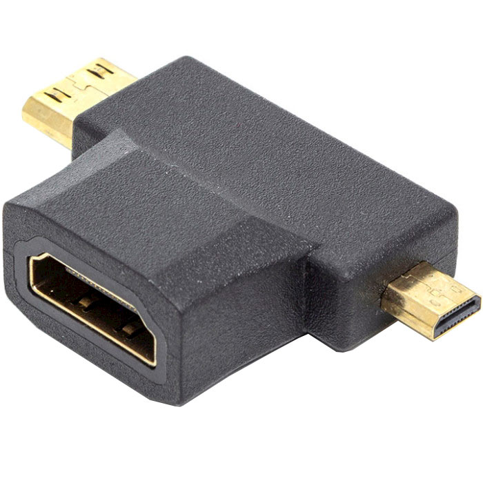 

Переходник POWERPLANT HDMI - mini HDMI (M), micro HDMI (M) (CA912056), HDMI - mini HDMI (M), micro HDMI (M) (CA912056)