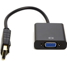 Перехідник POWERPLANT DisplayPort (M) - VGA (F) 0.15 м (CA911875)