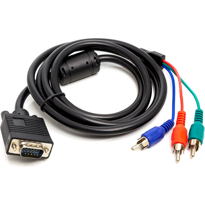 DVIA-2MM-..K Аналоговый кабель DVI-A, серия RGB, DVI штекер > 3x RCA штекер