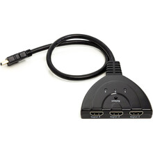 Спліттер POWERPLANT HDMI - HDMI 3x1 (CA912070)