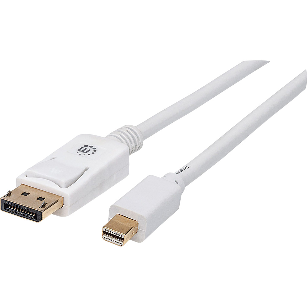 

Кабель INTRACOM Manhattan MiniDP - DisplayPort 1 м White (324724), MiniDP M - DisplayPort M 1.0м білий Manhattan