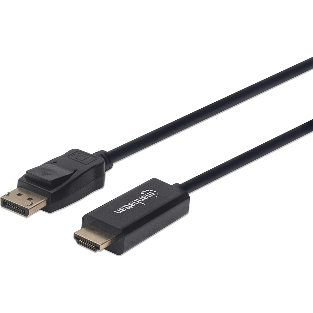 Кабель INTRACOM Manhattan DisplayPort M - HDMI M 1 м Black (153195)