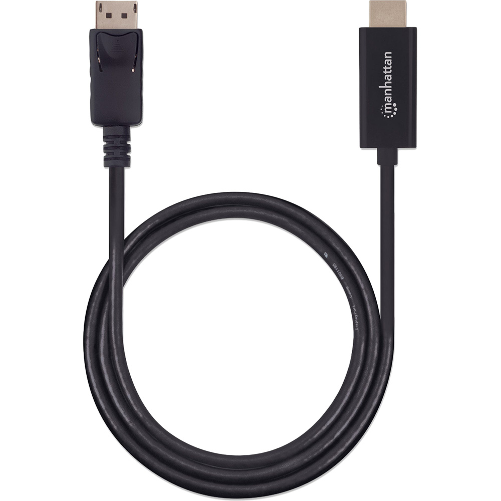 Кабель INTRACOM Manhattan DisplayPort M - HDMI M 1 м Black (153195) Довжина 1