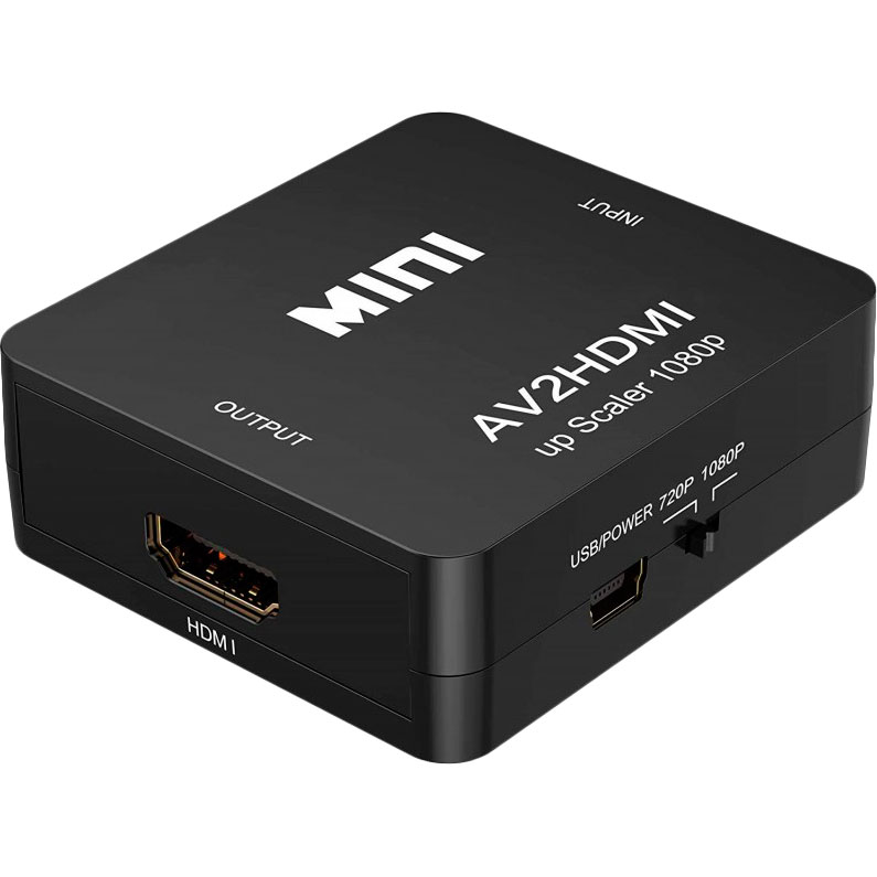 Перехідник EXTRADIGITAL HDMI AV Black (KBH1762) Вид перехідник