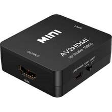 Перехідник EXTRADIGITAL HDMI AV Black (KBH1762)