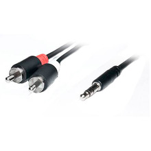 Кабель REAL EL EL123500042 mini-jack 3.5 мм(M)-2xRCA(M) 1.8 м Black (EL123500042)