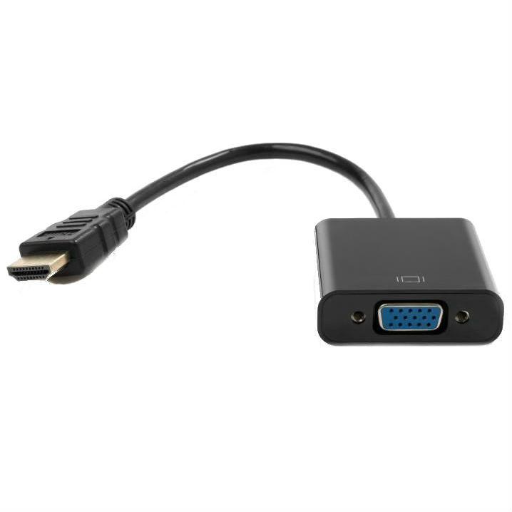 Переходник VINGA HDMI - VGA 1080p (VCPAHDMIM2VGAFBK) Вид переходник