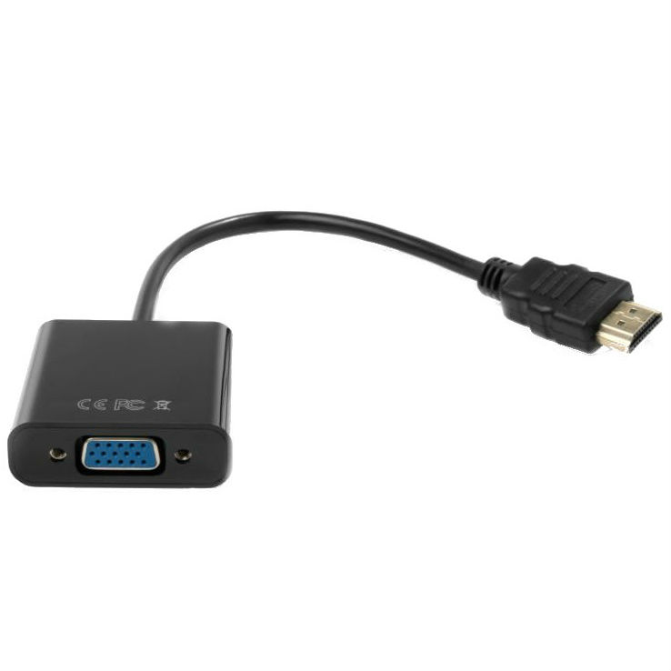 Переходник VINGA HDMI - VGA 1080p (VCPAHDMIM2VGAFBK) Тип разъема HDMI - VGA