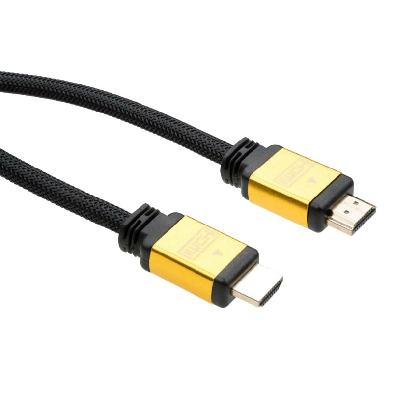 Кабель VINGA HDMI - HDMI 3 м V2.0 (VCPDCHDMI2VMM3BK) Вид кабель