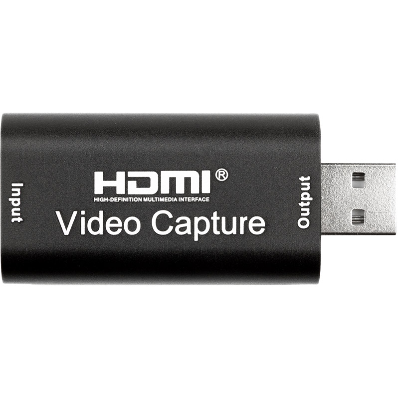 Переходник POWERPLANT HDMI - USB Black (CA912353)