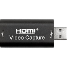 Перехідник POWERPLANT HDMI - USB Black (CA912353)