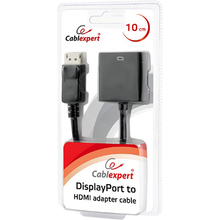 Перехідник CABLEXPERT DisplayPort - HDMI (AB-DPM-HDMIF-002)