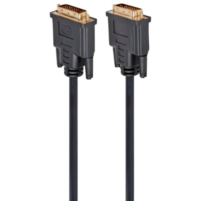 

Кабель CABLEXPERT DVI 3 м (CC-DVI2-BK-10), CC-DVI2-BK-10