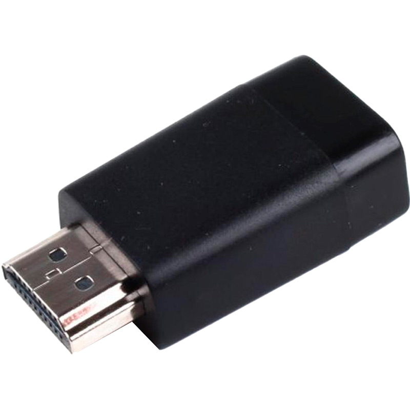 

Переходник CABLEXPERT HDMI - VGA Black (A-HDMI-VGA-001), A-HDMI-VGA-001