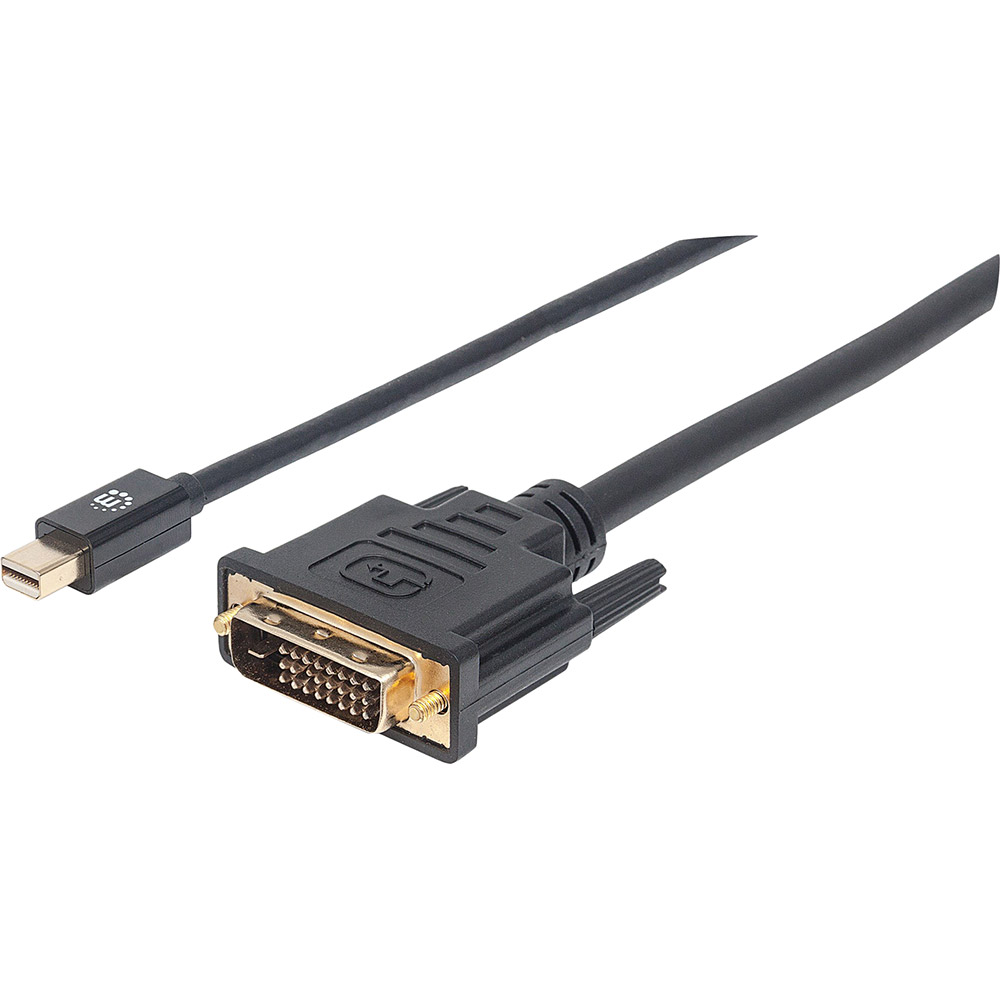 Кабель INTRACOM Manhattan Mini-DisplayPort-DVI 25 1.8 м Black (DM2USB)