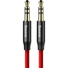 Кабель BASEUS Yiven Jack 3.5 mm 1.5 m Red/Black (CAM30-C91)