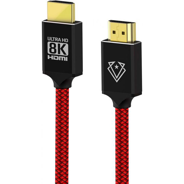 

Кабель VERTUX HDMI-HDMI v.2.1 (vertulink-300.bloodyred), HDMI-HDMI v.2.1 vertulink-300.bloodyred