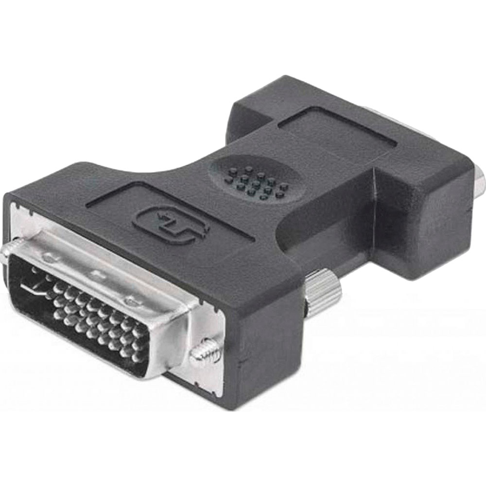

Переходник Manhattan DVI M - VGA F (328883), Перехідник DVI - VGA Manhattan (328883)