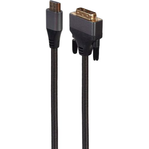 

Кабель Cablexpert HDMI - DVI 1.8 м (CC-HDMI-DVI-4K-6), CC-HDMI-DVI-4K-6, HDMI/DVI, 1.8м
