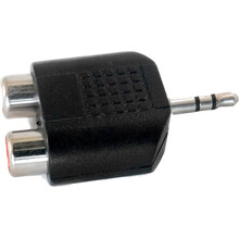 Перехідник ExtraDigital DC 3.5 мм - 2 RCA (KBD1815)