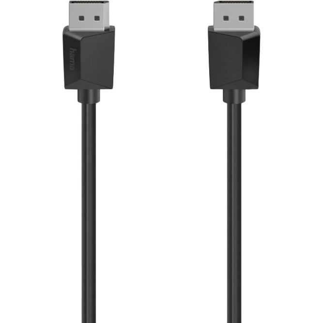 

Кабель HAMA DisplayPort - DisplayPort 1.2 1.5 м Black (200696), DisplayPort - DisplayPort1.2, 4K, 1.50 m Black