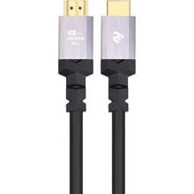 Кабель 2E HDMI 2.1 (AM/AM) black 1.8 m (2EW-1143-1.8M)