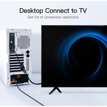 Перехідник VENTION VGA-HDMI 0.2 м Black (ACNBB)